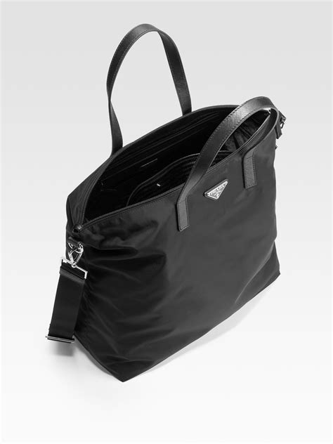 prada mens beach bag|Prada nylon tote bags.